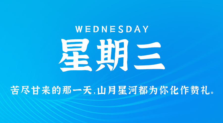 12日11日，星期三，在这里每天60秒读懂世界！